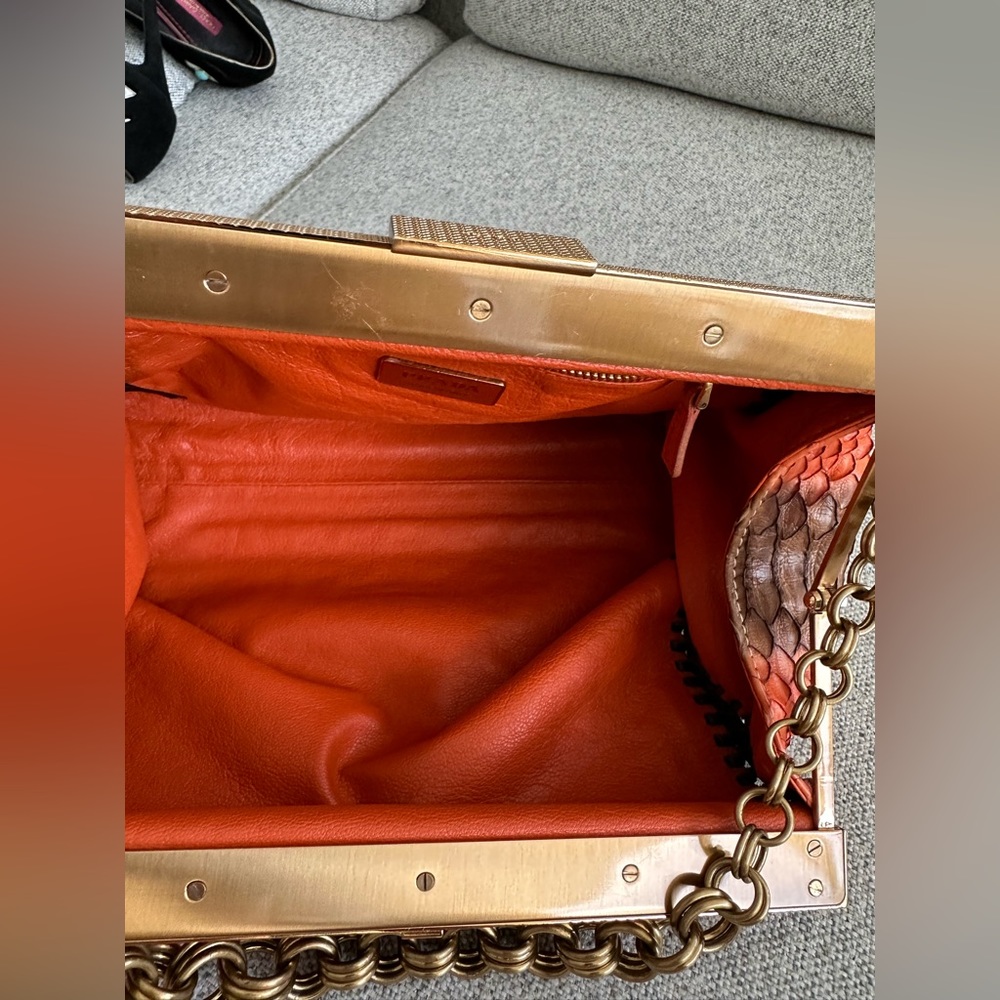 Authentic Prada genuine python bag - Picture 5 of 11